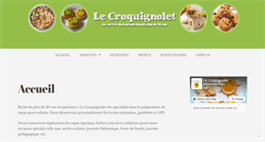 Desktop Screenshot of croquignolet.qc.ca