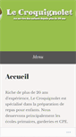 Mobile Screenshot of croquignolet.qc.ca